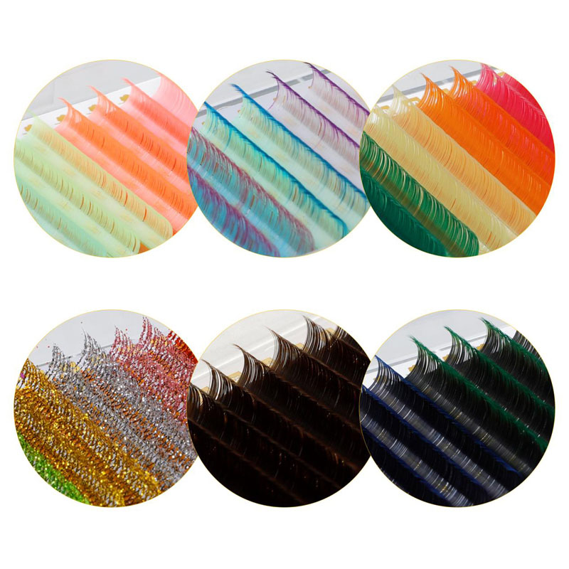 Conas is Féidir le Eisínteachtaí Eyelash Colorful Do Breathnú áilleacht a Athrú?